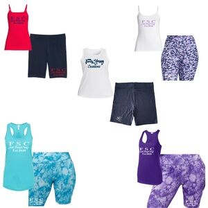 Women’s Tank Tops/Biker Shorts